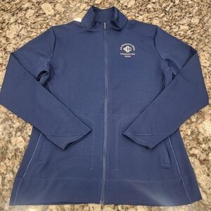 Nike Dri Fit 74th US Womens Open Charleston Navy Full Zip Embroidered Jacket